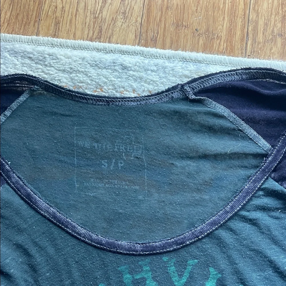 Free people bundle of two high low three-quarter sleeve T-shirts - Picture 5 of 7